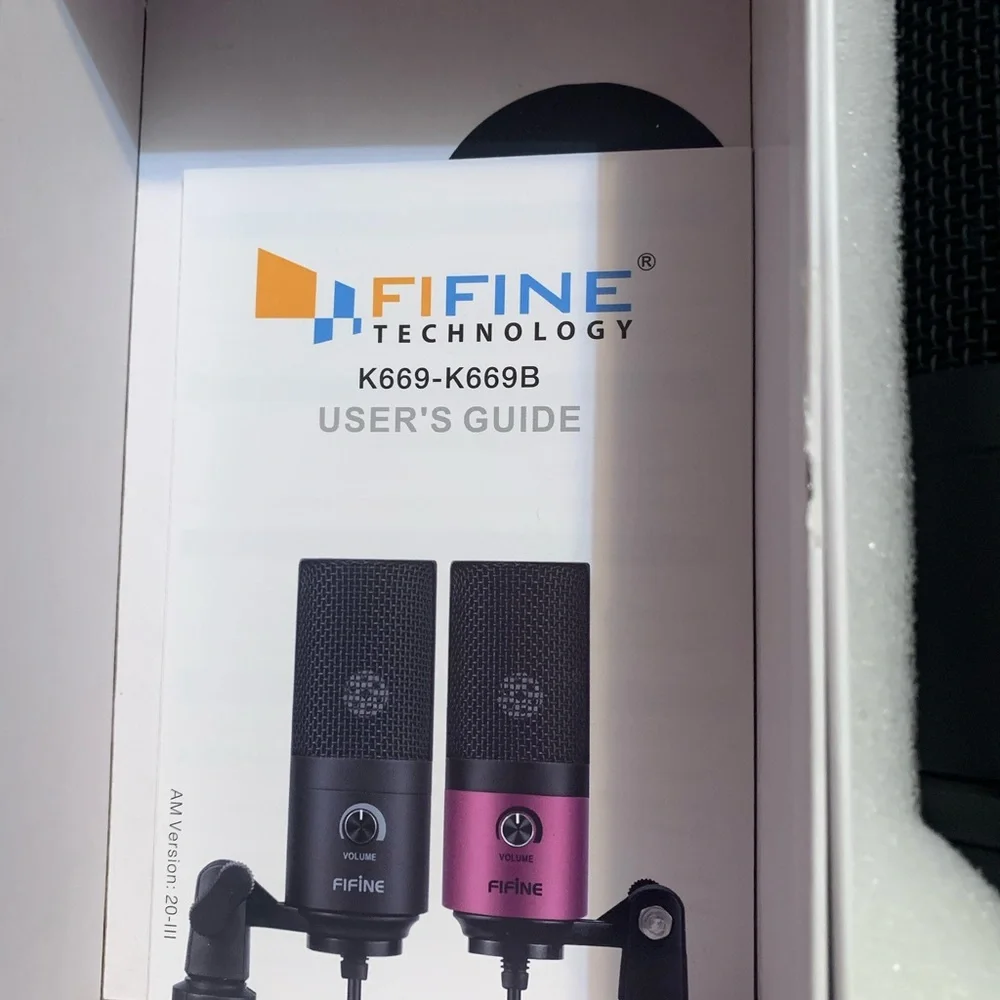 Fifine Technica k669B microphone